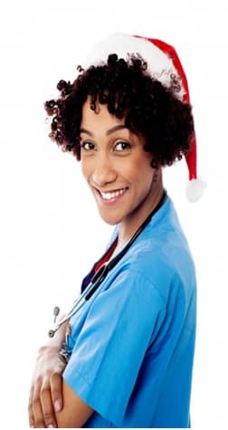 A Nurse Working On New Year’s Eve
